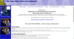 Desktop Screenshot of nightstardj.com